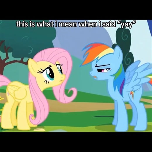 memes on Instagram: "Fluttershy is generally depicted as shy and soft-spoken when interacting with other ponies in the first several seasons of the series. She responds with a nervous whisper when Twilight Sparkle asks her name during their first meeting in Friendship is Magic, part 1. In Griffon the Brush Off, Fluttershy is reduced to tears when Gilda berates her and roars in her face in response to an accidental collision. Before attending Iron Will's assertiveness seminar in Putting Your Hoof