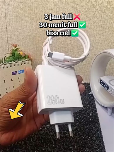 Charger Android 280W: Fast Charging 30 Menit Full, COD Tersedia