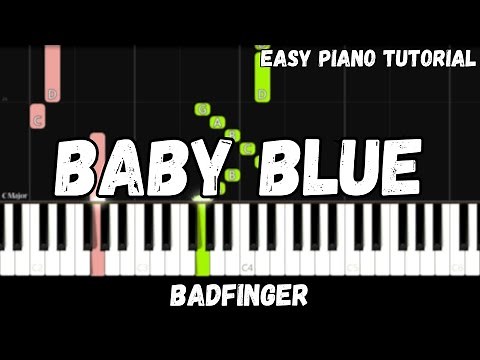 Badfinger - Baby Blue (Easy Piano Tutorial)
