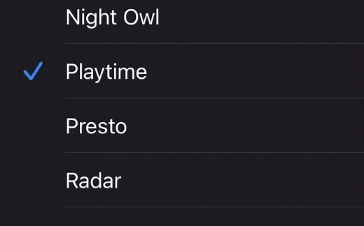 Playtime 欢乐时光 iPhone铃声