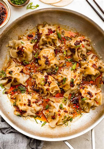 Blanket dumplings are a viral dumpling hack where you cook the filling and press the wrappers right on top. They are the ultimate shortcut to homemade dumplings, ready in just 30 minutes! Trust me, you will want to make these! Click the link in my bio or Google ‘The Recipe Critic Blanket Dumplings’ for the recipe! #dumplings #viralrecipe #easydinnerideas #asianfood #foodtok