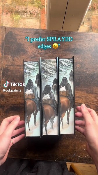 Exploring Fore-Edge Painting vs. Sprayed Edges in Books