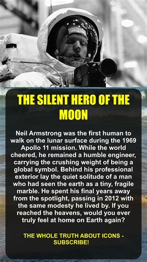 The CRUSHING Weight of Being First #NeilArmstrong #Apollo11 #SpaceHistory