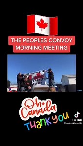 Banner from Canada sent to The People's Convoy!!! #Canada #PeoplesCOnvoy #FreedomConvoy2022 #FreddomConvoy #HoldTheLine | 2022 The Real Truth