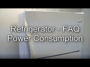 How Much Electricity Refrigerators Use on Average