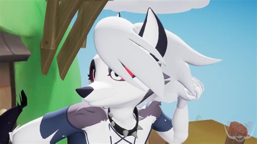 LOONA and ANGEL DUST!? | Support Me On Youtube! | #Multiversus #Shorts #Vizziepop #Angel #AngelDust #HazbinHotel #Hell #Loona #helluvaboss #Furry