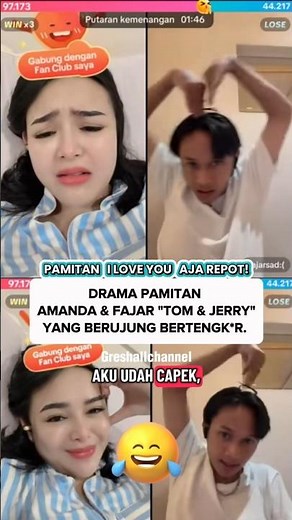 Amanda bilang Love You Fajar #fajarsadboy #amandamanopo #love #foryoupage #foryou