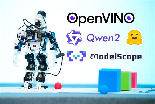 给机器人注入灵魂！三行OpenVINO代码在AIPC部署Qwen2开源大模型