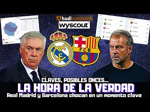 LLEGA EL CLÁSICO, REAL MADRID vs BARCELONA. ¿CÓMO LO PLANTEARÁN ANCELOTTI Y FLICK? CLAVES Y ANÁLISIS