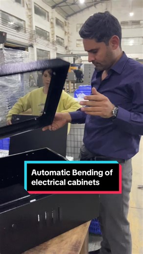 Automatic Bending of Electrical Cabinets: Efficient Production