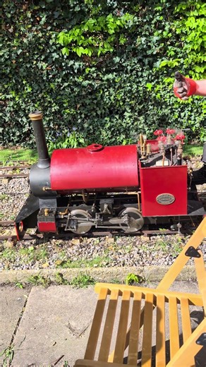Sounds of steam on the 7 1/4 Guage
