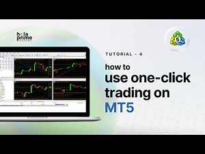 How to Enable and Use One-Click Trading on MT5 | Hola Prime