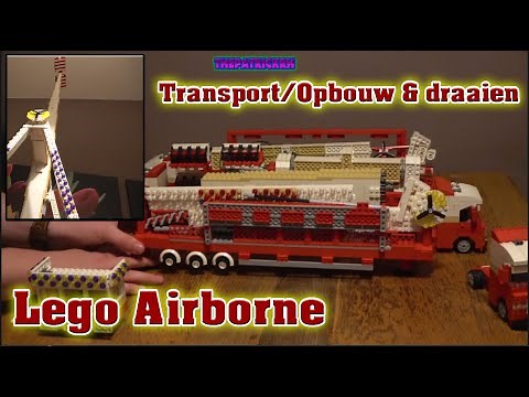 Lego Airborne Transport/Opbouw/draaien