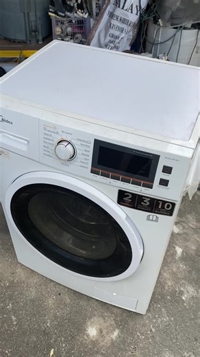 Front load error E33 #frontloading #washingmacine #kualalumpurmalaysia