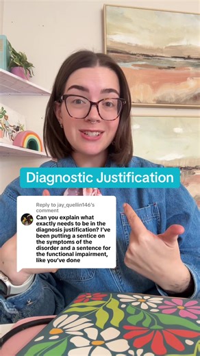 Understanding Diagnostic Justification for Therapists
