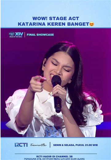 Wow!! Penampilan Katarina Bridgit memukau sekali dengan membawakan lagu “Ular Berbisa” ditambah stage act nya yang keren banget🥰 #IndonesianIdolXIV #IndonesianIdol #HomeOfTheIdols —————————————— RCTI hadir di Channel 28!✨ •⁠ ⁠Pengguna STB, aktifkan menu LCN dan scan ulang •⁠ ⁠Pengguna TV Digital lakukan secara otomatis •⁠ ⁠Jika bermasalah, MNC Helpdesk di 08569003900 — Gratis!