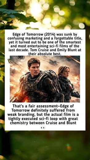 Edge of Tomorrow (2014) Misunderstood Sci-Fi Gem — Overlooked Marketing Hid a Modern Classic