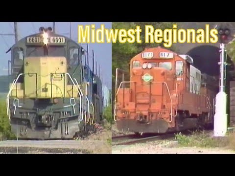 Chicago Central & Pacific, Crandic, DM&E, GB&W: Midwest Railroading in the 1980s and 1990s