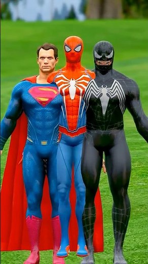 SPIDER-MAN Merges with VENOM 😱 OPTIMUS SPIDER is Born! 💥 | GTA 5 #shorts #gta5 #spiderman