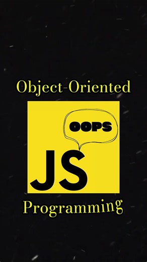 The Tiny Dev on Instagram: ""OOPS in Javascript Explained in 60 seconds" #javascript #frontend"