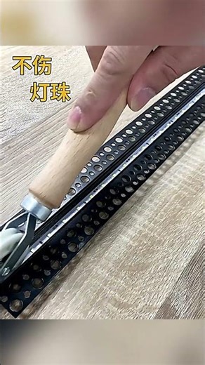 LED Light Strip Installation Roller Tool for 6mm/8mm/10mm COB SMD Linear Aluminu