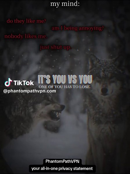 Overthinking? Everyone's too busy worrying about themselves. PhantomPathVPN your all-in-one privacy statement. #foryoupagе #overthinker #mindsetmotivation #mentalhealth #selfimprovement