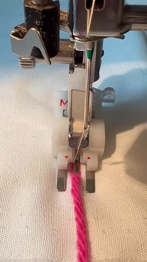 Use this button attachment to tack yarn to your quilt? Then snip yarn & tie!!! Click the link in our bio and head over to recently articles on Quilting Daily and see how editor Valerie Uland puts this technique to work for a hand tied look using a machine!!! #quiltingdaily #loveofquilting #quiltinginspiration | Fons & Porter's Love of Quilting