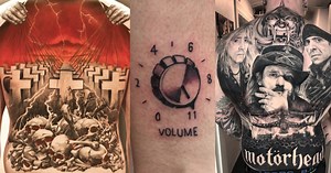 Turn It Up to 11 with These Heavy Metal Tattoos