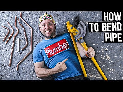 HOW TO BEND COPPER PIPE & CONDUIT - OFFSET - PASSOVER - CROSSOVER