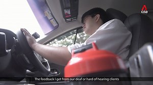 605K views · 1K reactions | WATCH: These deaf Grab drivers may not be able to hear you - but it’s no impediment. Here’s how they go about their job: | CNA | Facebook