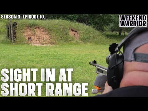 How to Sight in Your Rifle at Short Distances