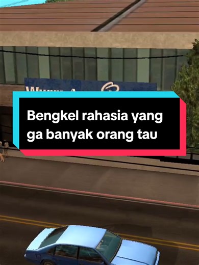 Bengkel Mobil Rahasia di GTA San Andreas