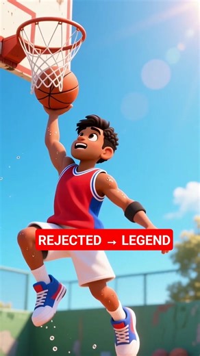 The rejected Boy Who Became a Legend 🏀 | Motivational Story #shorts