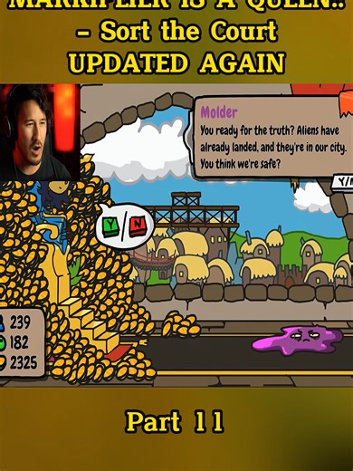 Markiplier Plays Sort the Court Part 11: City Growth & Challenges