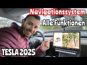 Tesla navigation system 2025 – All functions simply explained!