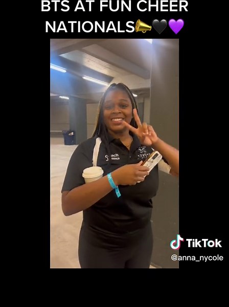 GRWM CHEER EDITION DAY 2#blackgirlscheer🤎✨ #fyp #firyoupage #dallastxcheer #duncanville #grwmforcheercomp #nationalchampionship #💜💜 🖤🖤#viral #cheermakeup #cheercoach