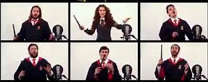 712K views · 2.8K reactions | Celebrate the 20th Anniversary of the Battle of Hogwarts with this Harry Potter acapella! | Music Stuff | Facebook
