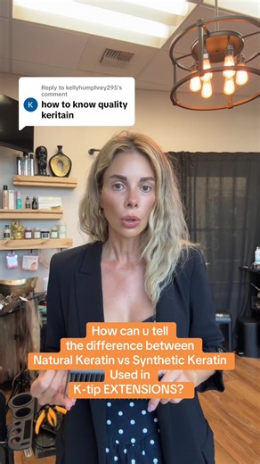 Real vs Synthetic Keratin in Hair Extensions Explained
