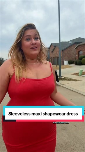 This maxi dress has shapewear so snatching and light weight enough for a summer day! The perfect addition to our wardrobe! #maxidress #shapeweardress #shapewear #OOTD #plussizefashion @Popilush LLC