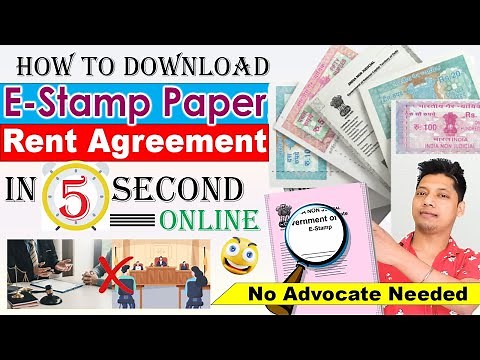How to download Stamp Paper, Rent Agreement online | Make Rent Agreement Online simple & easy🫢👍