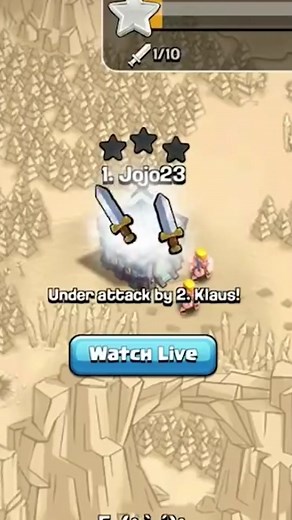 KLAUS Valk Bat Attack in Clash of Clans!
