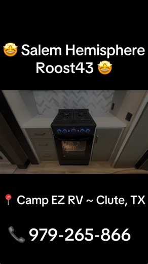 🏡 Your Home on the Road! Explore the 2026 Heritage Glen Roost 43 Fifth Wheel — designed for comfort, style, and adventure wherever you go. ✨ Why You’ll Love It: ✔️ Expansive living area for relaxing & entertaining ✔️ Modern, fully-equipped kitchen ✔️ Cozy sleeping spaces for the whole family ✔️ Stylish bathroom & smart storage ✔️ Built for comfort, convenience, and unforgettable trips 📞 Call us: 979-265-8166 🌐 Visit: campezrv.com #HeritageGlen #Roost43 #FifthWheelLife #CampEZRV #RVLiving #Tra