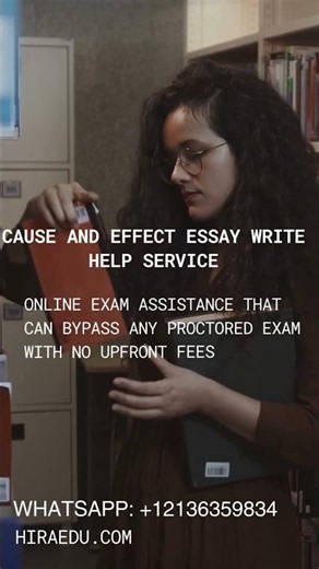 How to Write a Cause and Effect Essay