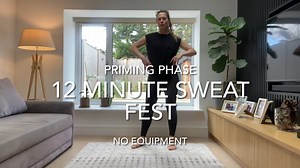 12 Minute Sweat Fest (no equipment)