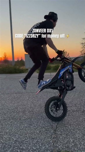 Testing out my new ZONVEER DX1 🔥 #zonveer #electric #dirtbike #explore