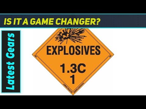 `Labelmaster PSR60 Explosive 1.3 C Placard: The Safest Removable Hazmat Solution
