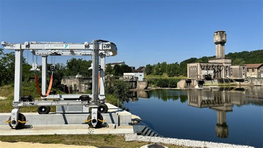 Le barrage de Fumel en travaux à partir du 12 mai : le niveau du Lot abaissé de 3,5 mètres, quelle durée pour le chantier ?
