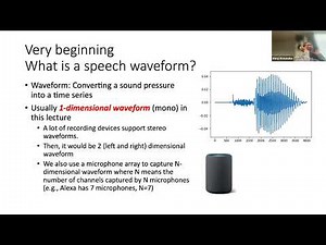 [Fall 2023] Speech Recognition and Understanding (Lecture 4: Feature extraction)