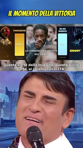 IL RE DEI GHIACCI HA VINTO! SCONFITTI The Rock e Epic Games 🧊🥇 #shorts #fortnite #fortniteshorts