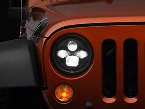 Morimoto Jeep Wrangler Projector LED Headlights w/ Switchback DRL LF271 (07-18 Jeep Wrangler JK)